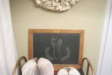 How To Make A Book Pumpkin