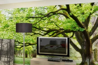 Aliexpress.com : Buy Custom Made Big Tree Photo 3d Wallpapers 3d ...