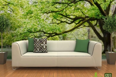 Aliexpress.com : Buy Custom Made Big Tree Photo 3d Wallpapers 3d ...