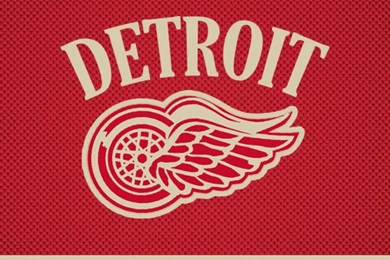Detroit Red Wings Iphone 5 Logo Wallpapers