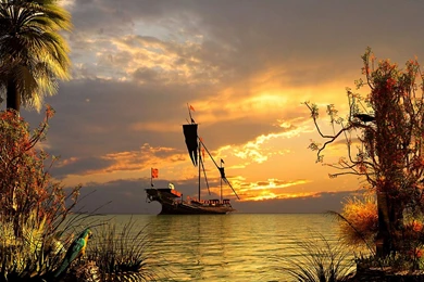 Sailing Ship Wallpapers, Desktop Wallpapers » GoodWP.com