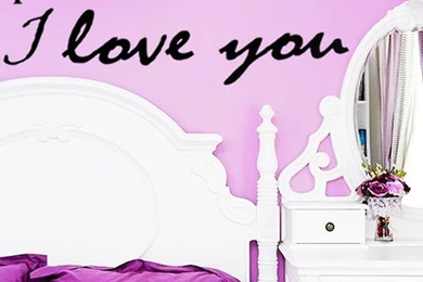 PS I Love You Quote Wallpapers Removable Wall Stickers Decorative ...