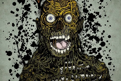 Return Of The Living Dead Tarman Tee 2 By Trickytreater On DeviantArt