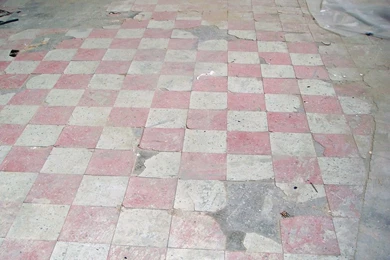 Yet More Damaged Asbestos Floor Tile