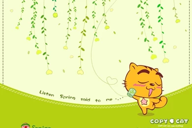 1024*768 Copy Cat Cartoon   Lovely Cat Cartoon Characters 1 ...