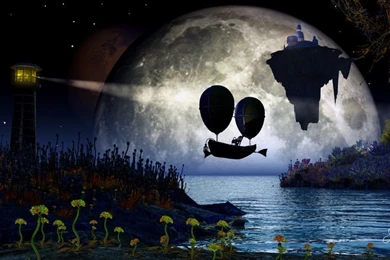 Alien Moon Scape By JVRenderer On DeviantArt