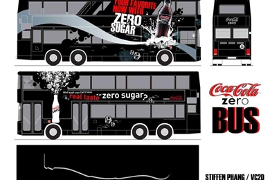 Coke Zero Bus By Pentipentipen On DeviantArt