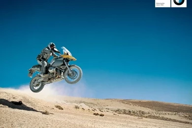 Big Air On BMW R1200GS.