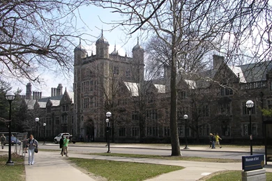 University Of Michigan Campus Winter   Wallpaper.