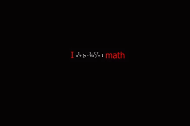 I Love Maths Wide Screen 4K Wallpapers