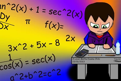 A Level Maths Exam Chibi Wallpapers By Tulf42 On DeviantArt