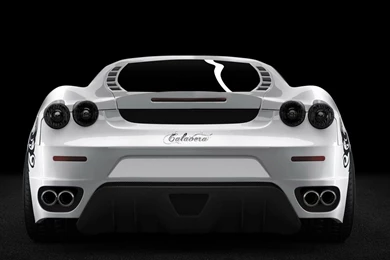 White Ferrari F430 Wallpapers   Image