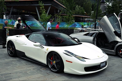 Ferrari 458 Italia White Interior   Image