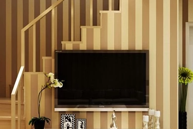 Compare Prices On Gold Stripe Wallpaper  Online Shopping/Buy Low ...