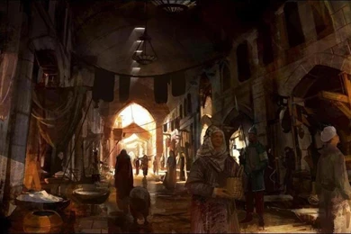 Damascus Souk Wallpapers   (