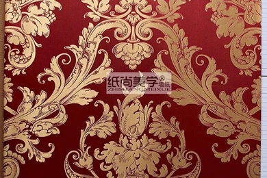 Gold Foil Wallpapers Silver Wallpapers Of The European Damascus ...