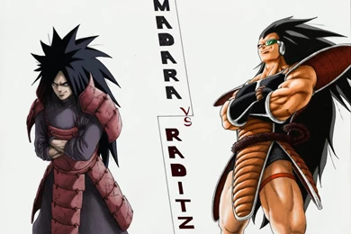 Madara VS Raditz Colored By Darkogoku On DeviantArt