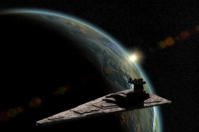 Star Wars Outer Space Stars Planets Artwork Star Destroyer ...