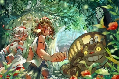 Mononoke Hime Anime 13 High Resolution Wallpapers Hivewallpaper.com