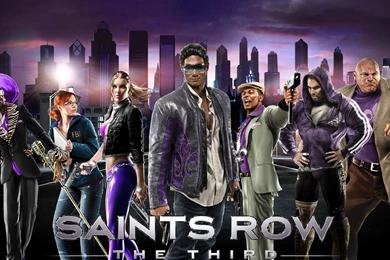 1600x900px Saint Row Poster