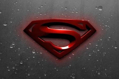 1600x1200 3D Wet Superman Logo Wallpapers Desktop Wallpapers ...