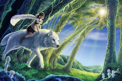Mononoke Hime By Golphee On DeviantArt
