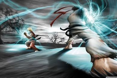 Street Fighter Ryu Vs Ken HD Desktop Wallpapers : Widescreen : High ...