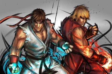 Ryu Vs Ken Street Fighter Wallpapers Desktop Background