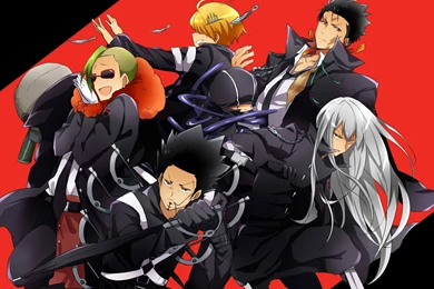 Katekyo Hitman REBORN Lussuria Mammon Superbi Squalo Xanxus ...