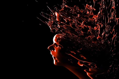 Bloody Nightmare Red Flowers   1024x819 IWallHD   Wallpapers HD