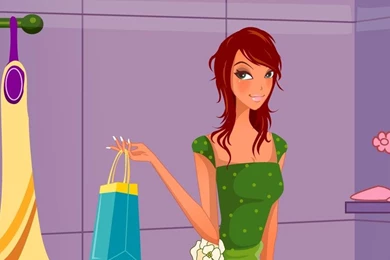 Download Wallpapers 3840x1200 Girl, Shop, Diversity, Shopping Dual ...