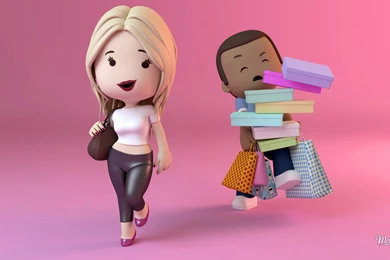 Marrydolls Wallpaper: Shopping By Rodrigoev12 On DeviantArt