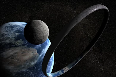 Circular Spaceship Wallpapers   Fantasy Wallpapers