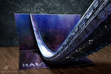 DeviantArt: More Like Halo Postcard 3D Ring By C Star 9