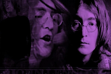 John Lennon Purple Wallpapers Photo By AndromedaII