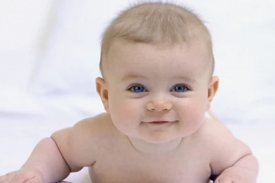 1366x768 Blue Eyed Child Desktop PC And Mac Wallpapers