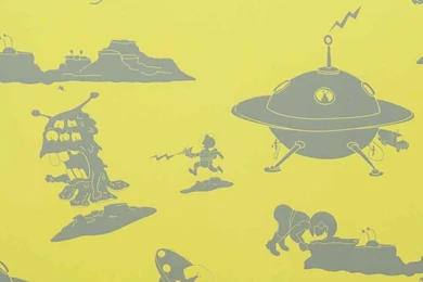 Yellow Alien Wallpapers For Kids