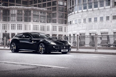 Black Ferrari HD Wallpapers