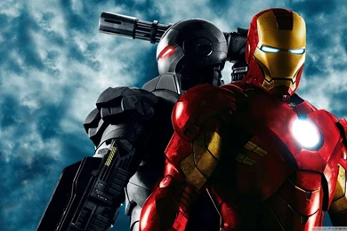 War Machine And Iron Man, Iron Man 2 HD Desktop Wallpapers ...