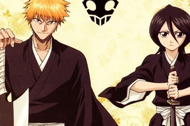 Bleach Wallpaper Ichigo Rukia
