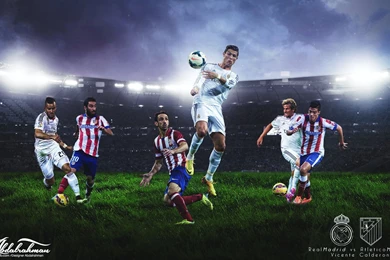 Wallpapers Real Madrid Vs Atletico Madrid 2015 By Designer ...
