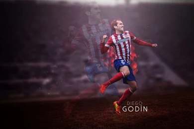 Diego Godin Atletico Madrid Wallpapers   Football Wallpapers HD