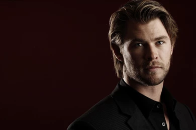 Download Wallpapers 3840x2400 Chris Hemsworth, Actor, Black ...