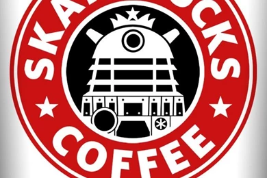 Skarobucks – Doctor Who Starbucks Mashup – Wallpapers