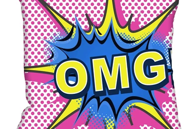 OMG Cushion By Digetex : Wallpapers Direct