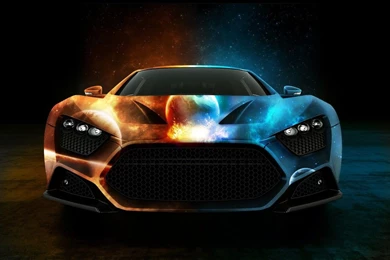 Zenvo ST1 In Multicolor Lights   HDwallpaper4U.com