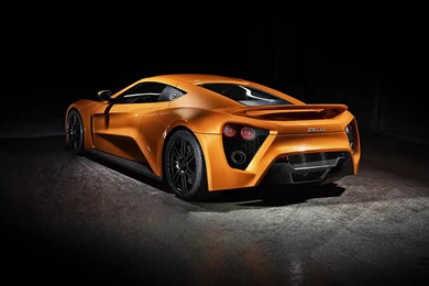 2009 Zenvo ST1 Supercar Car Sports Orange Wallpapers