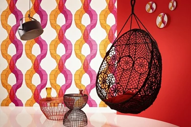 Avant Garde Wallpapers In Orange And Purple Design By BD Wall ...
