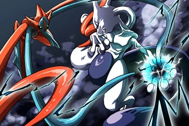 Mewtwo Vs Deoxys Computer Wallpapers, Desktop Backgrounds ...