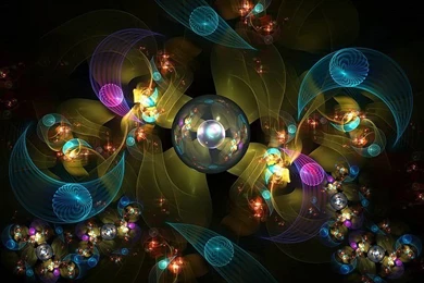 Fractal Flowers   Abstract Floral Fractal Art Wallpapers 20 ...